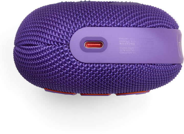 Портативна колонка JBL Clip 5 Purple (JBLCLIP5PUR)  Фото №3